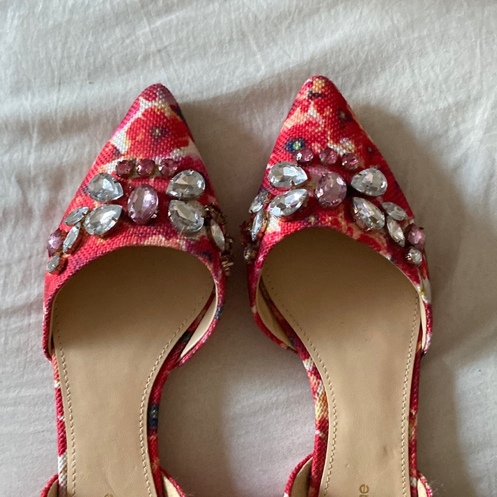 Liz Claiborne Jeweled Flats